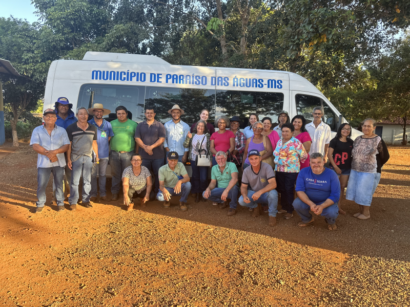 Produtores rurais de Paraíso das Águas visitam Cinturão Verde em Costa Rica em busca de desenvolvimento agrícola